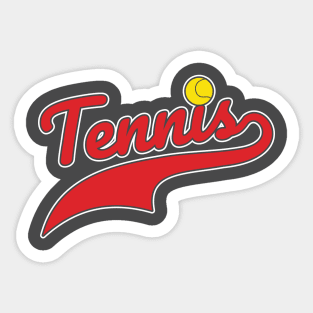 tennis funny Sticker